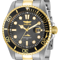 Invicta Men's 30809 Pro Diver Quartz Multifunction Charcoal Dial Watch