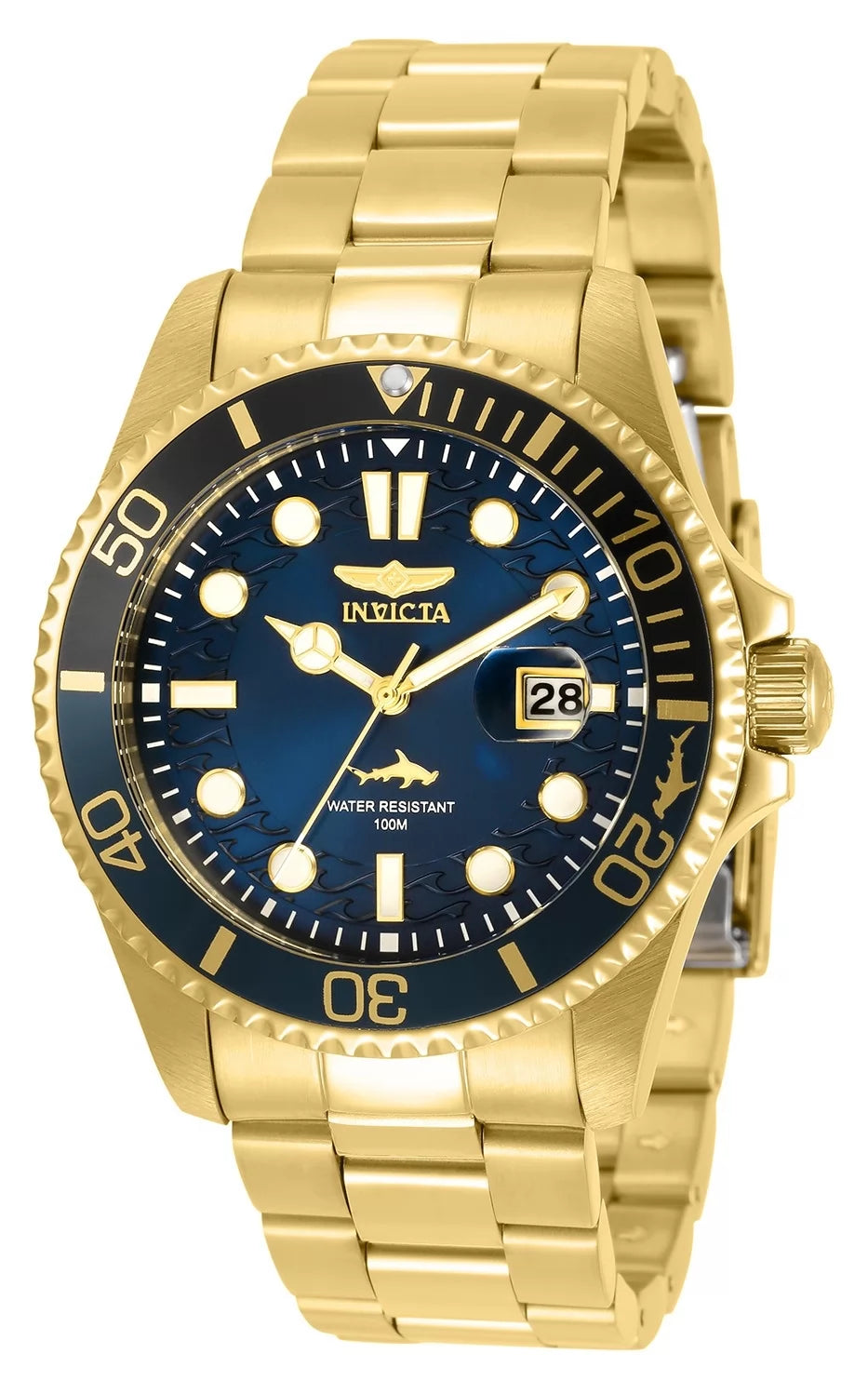 Invicta Men's 30810 Pro Diver Quartz Multifunction Blue Dial Watch