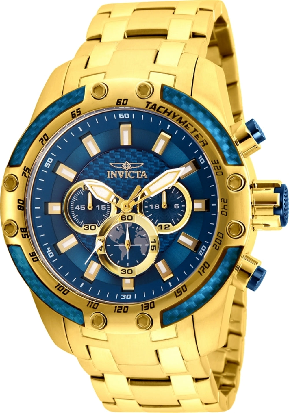 Invicta Men's 25945 Speedway Quartz Chronograph Blue Dial Watch