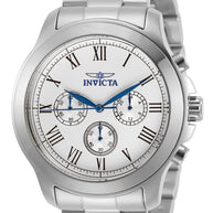 Invicta Men's 21657 Specialty Quartz Chronograph Silver Dial Watch