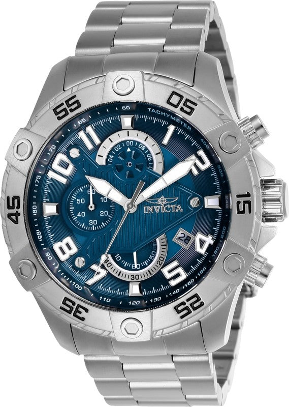 Invicta Men's 26094 S1 Rally Quartz Multifunction Blue Dial Watch