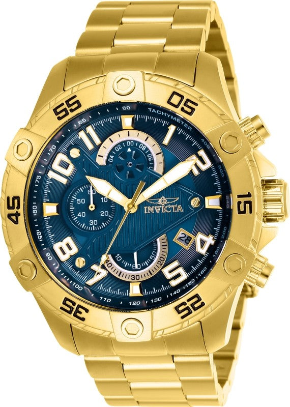 Invicta Men's 26095 S1 Rally Quartz Multifunction Blue Dial Watch