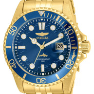 Invicta Men's 30612 Pro Diver Quartz 3 Hand Blue Dial Watch