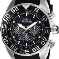 Invicta Men's 26314 Speedway Quartz Multifunction Black, Silver Dial Watch