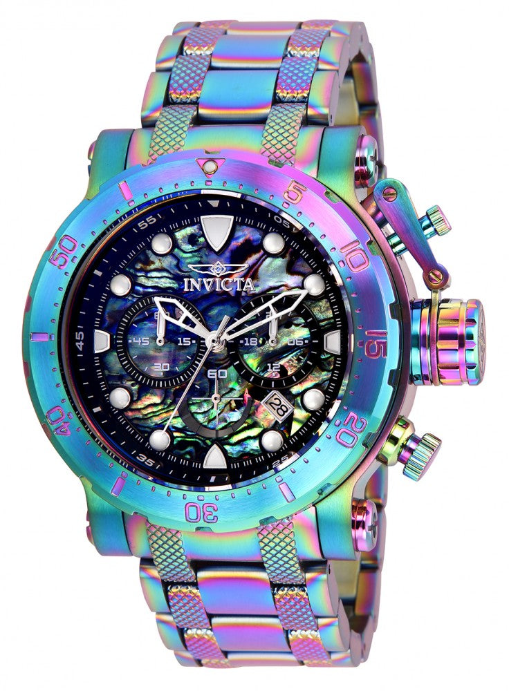 Invicta Men's 26507 Coalition Forces Quartz Chronograph Iridescent Dial Watch