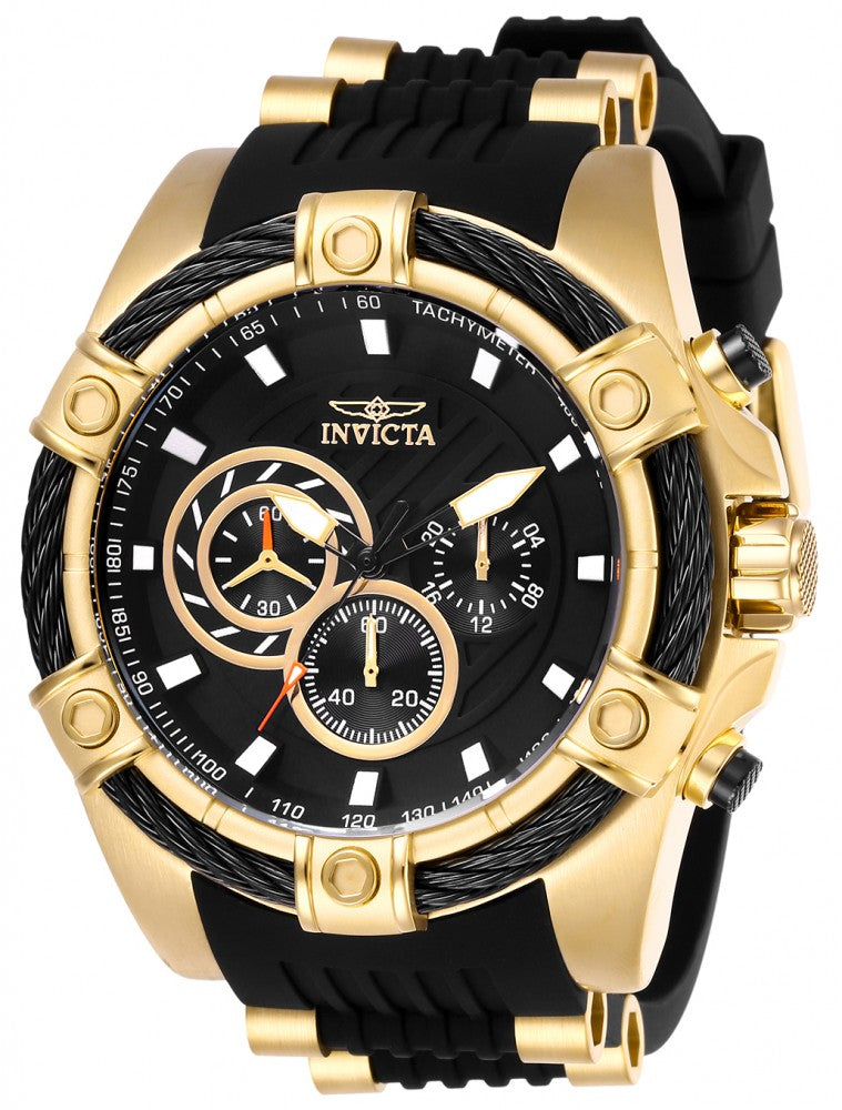 Invicta Men's 26818 Bolt Quartz Chronograph Black Dial Watch