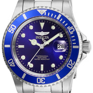 Invicta Men's 26971 Pro Diver Quartz 3 Hand Blue Dial Watch