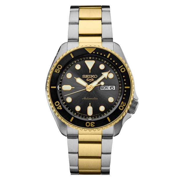 Seiko 5 SRPK22 Sports Automatic Charcoal Dial Men's Watch