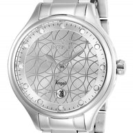 Invicta Women's 27437 Angel Quartz 3 Hand Silver Dial Watch