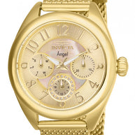 Invicta Women's 27455 Angel Quartz Chronograph Gold Dial Watch