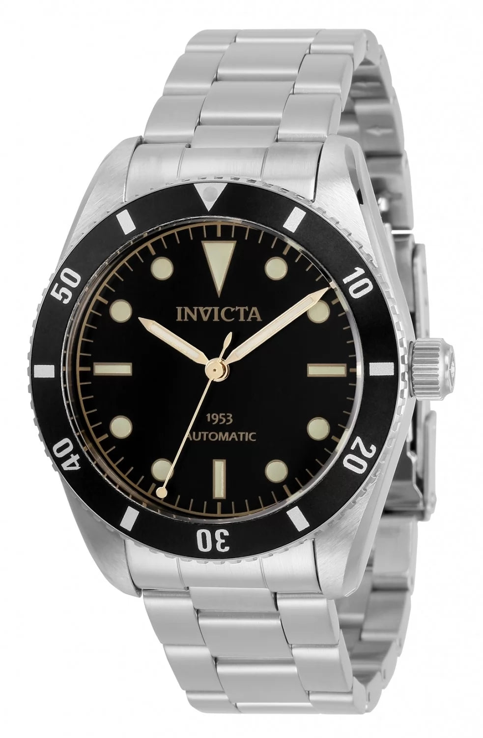 Invicta Men's 31290 Pro Diver Automatic 3 Hand Black Dial