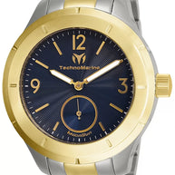 Technomarine Men's TM-818000 MoonSun Quartz Chronograph Blue Dial Watch