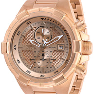 Invicta Men's 28128 Aviator Quartz Chronograph Rose Gold Dial Watch