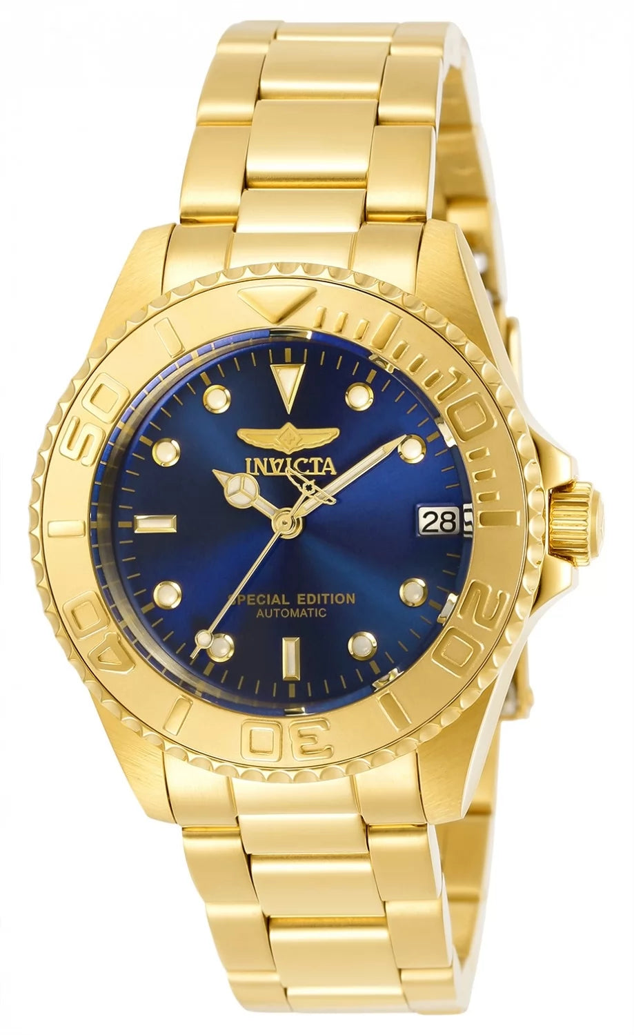 Invicta Women's 30607 Pro Diver Automatic NH35A Blue Dial Watch