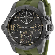 Invicta Women's 31138 Coalition Forces Quartz Multifunction Black Dial Watch