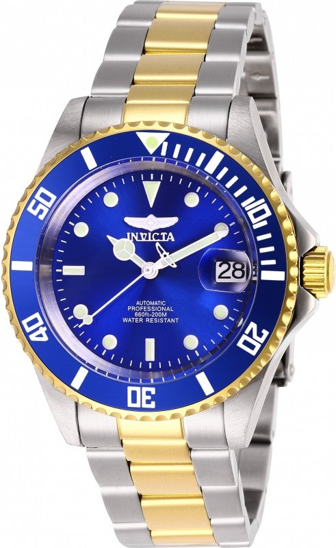 Invicta Men's 28662 Pro Diver Automatic 3 Hand Blue Dial Watch