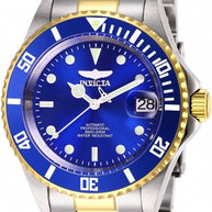 Invicta Men's 28662 Pro Diver Automatic 3 Hand Blue Dial Watch