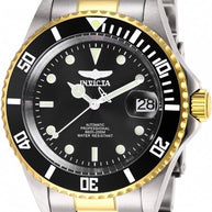 Invicta Men's 28663 Pro Diver Automatic 3 Hand Black Dial Watch