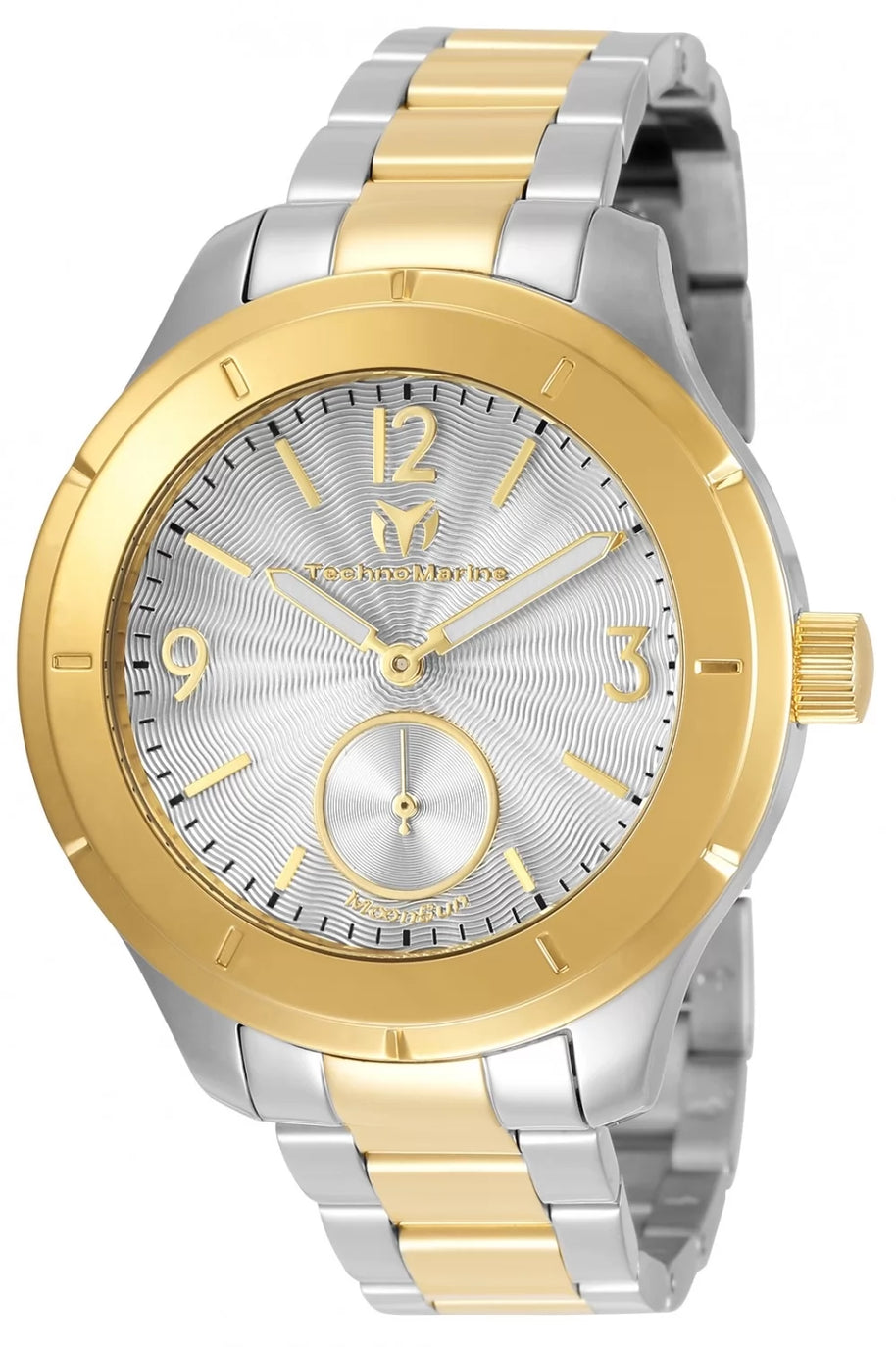 Technomarine Men's TM-117028 MoonSun Quartz Silver Dial Watch