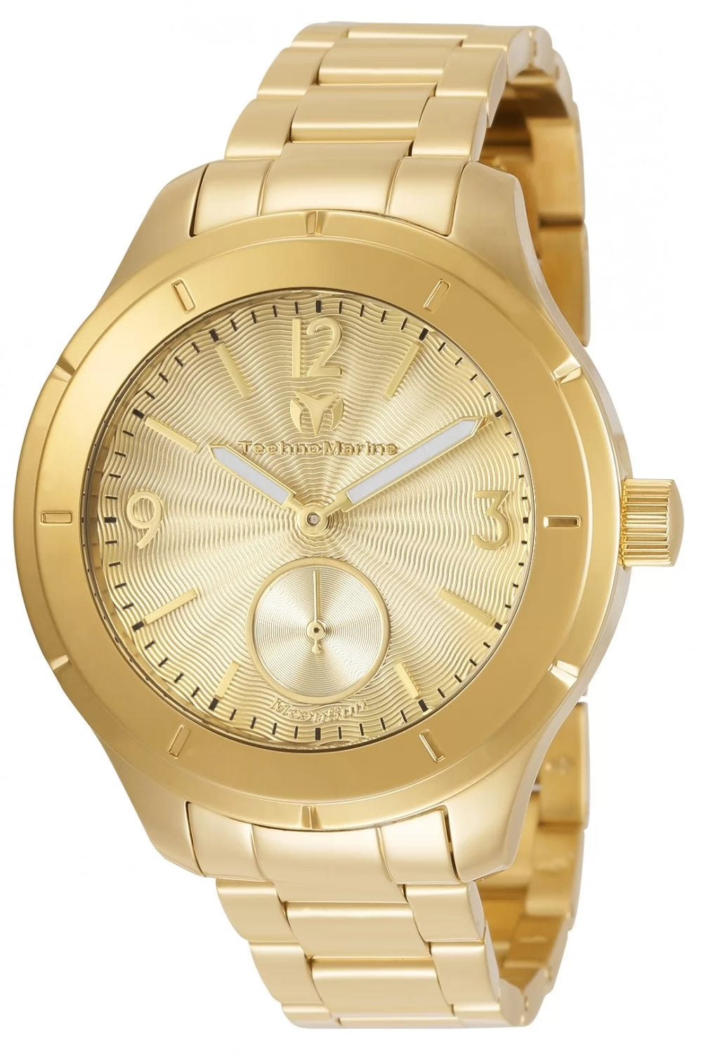 Technomarine Men's TM-117030 MoonSun Quartz Gold Dial Watch