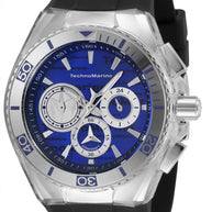 Technomarine Women's TM-120024 Cruise Quartz Chronograph Silver, Blue Dial Watch
