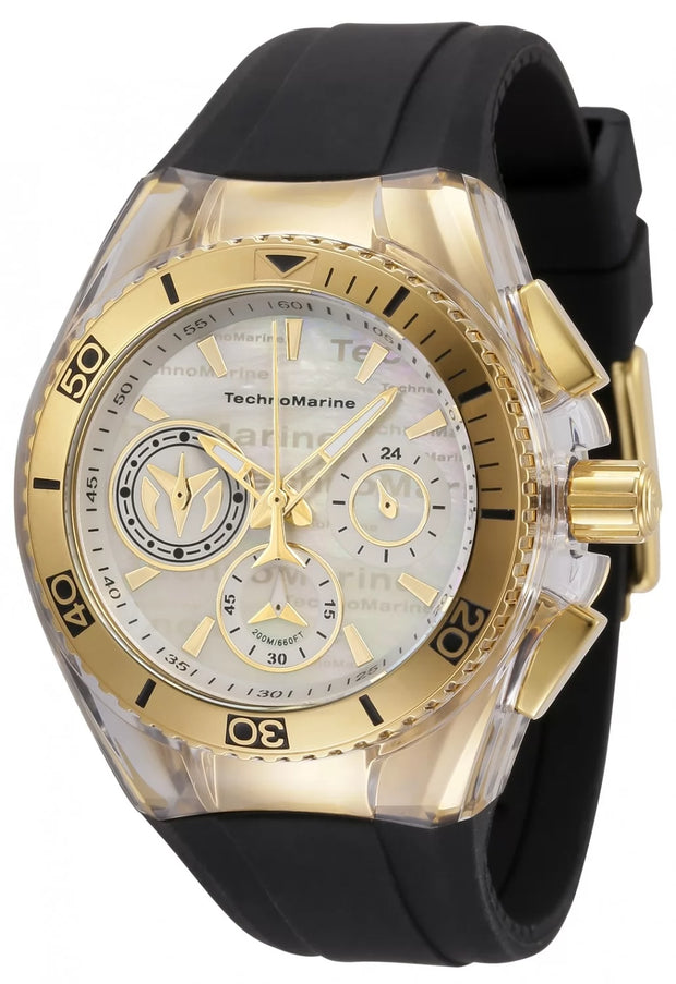 Invicta Women's TM-120029 Technomarine Cruise Quartz Chronograph Silver, White Dial Watch