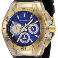 Technomarine Women's TM-120031 Cruise Quartz Chronograph Silver, Blue Dial Watch