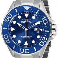 Invicta Men's 28766 Pro Diver Quartz 3 Hand Blue Dial Watch