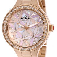 Invicta Women's 28824 Wildflower Quartz 3 Hand Grey, Pink, Purple Dial Watch