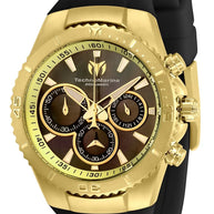 Technomarine Men's TM-220073 Manta Quartz Chronograph Black Dial Watch