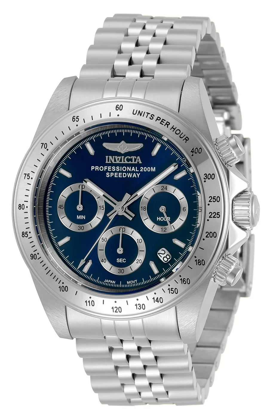 Invicta Men's 30990 Speedway Quartz Chronograph Blue Dial Watch