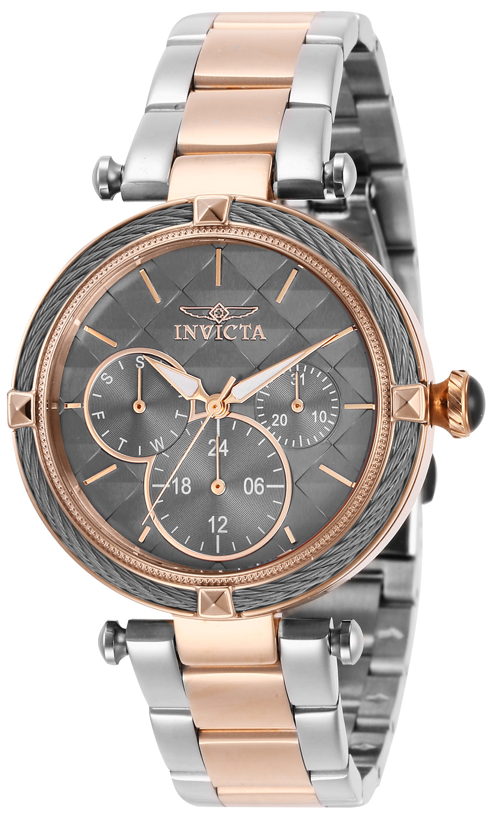 Invicta Women's 28963 Bolt Quartz 3 Hand Gunmetal Dial Watch