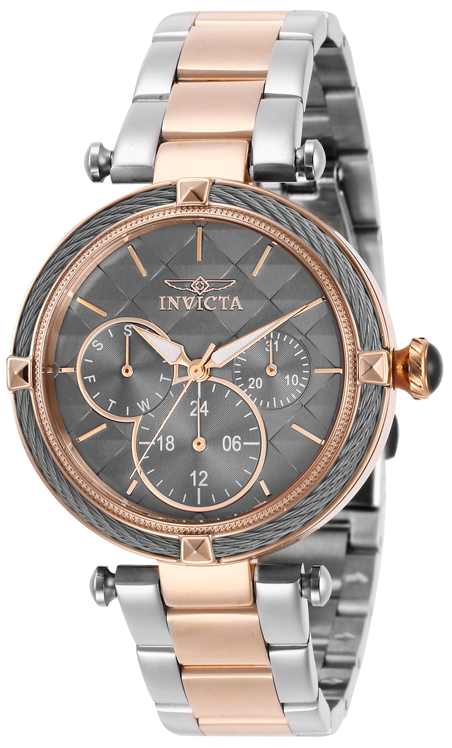 Invicta Women's 28963 Bolt Quartz 3 Hand Gunmetal Dial Watch