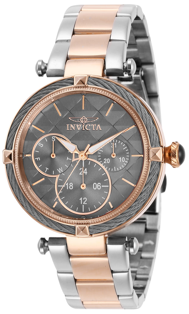 Invicta Women's 28963 Bolt Quartz 3 Hand Gunmetal Dial Watch