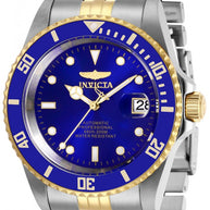 Invicta Men's 29182 Pro Diver Automatic 3 Hand Blue Dial Watch