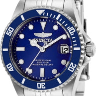 Invicta Women's 29187 Pro Diver Quartz 3 Hand Blue Dial Watch