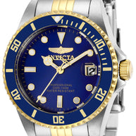Invicta Women's 29188 Pro Diver Quartz 3 Hand Blue Dial Watch