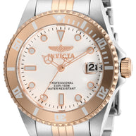 Invicta Women's 29193 Pro Diver Quartz 3 Hand White Dial Watch