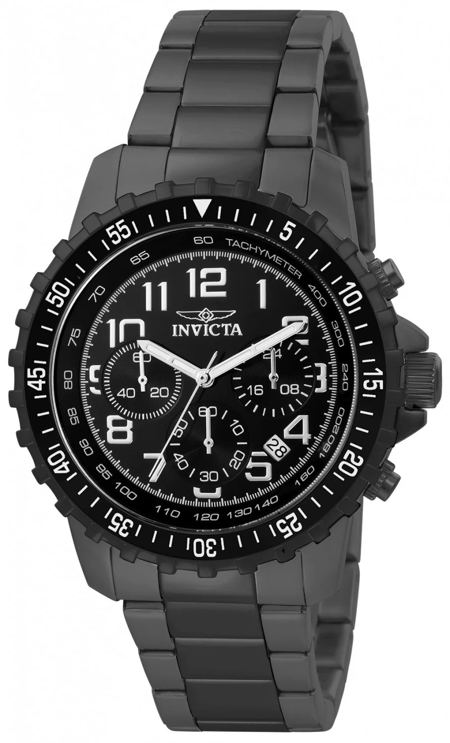Invicta Men's 1328 Specialty Quartz Chronograph Black Dial Watch