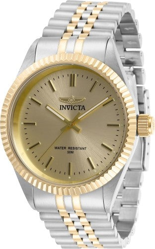 Invicta Men's 29382 Specialty Quartz 3 Hand Champagne Dial Watch