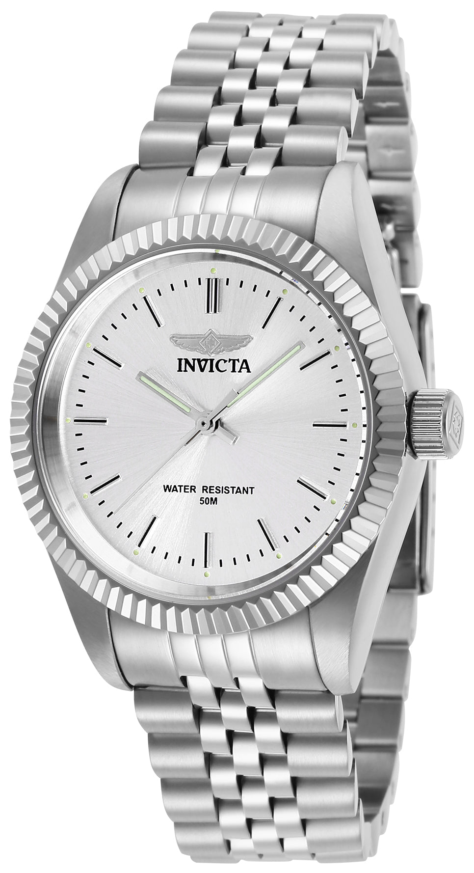 Invicta Women's 29396 Specialty Quartz 3 Hand Silver Dial Watch