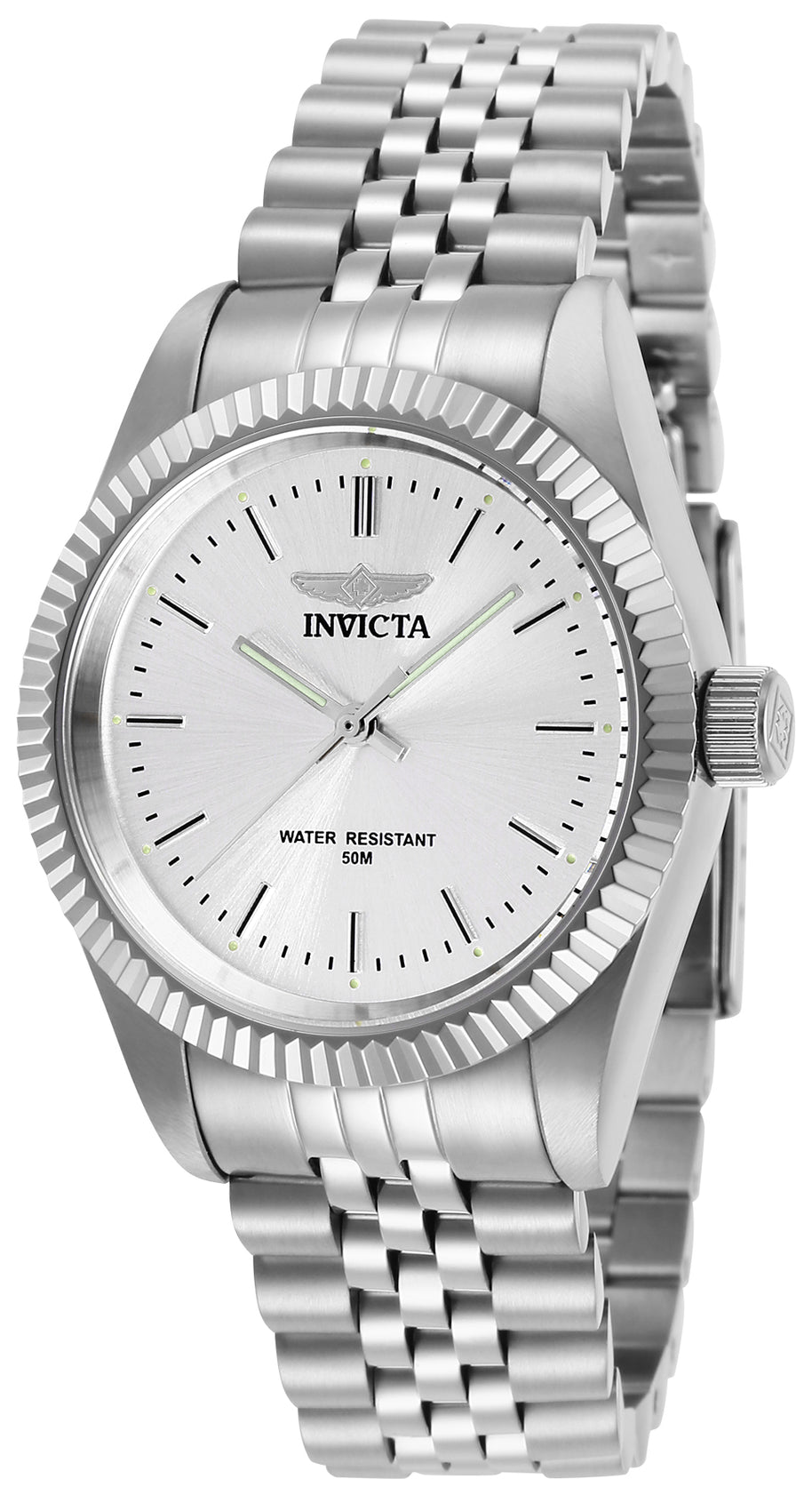 Invicta Women's 29396 Specialty Quartz 3 Hand Silver Dial Watch