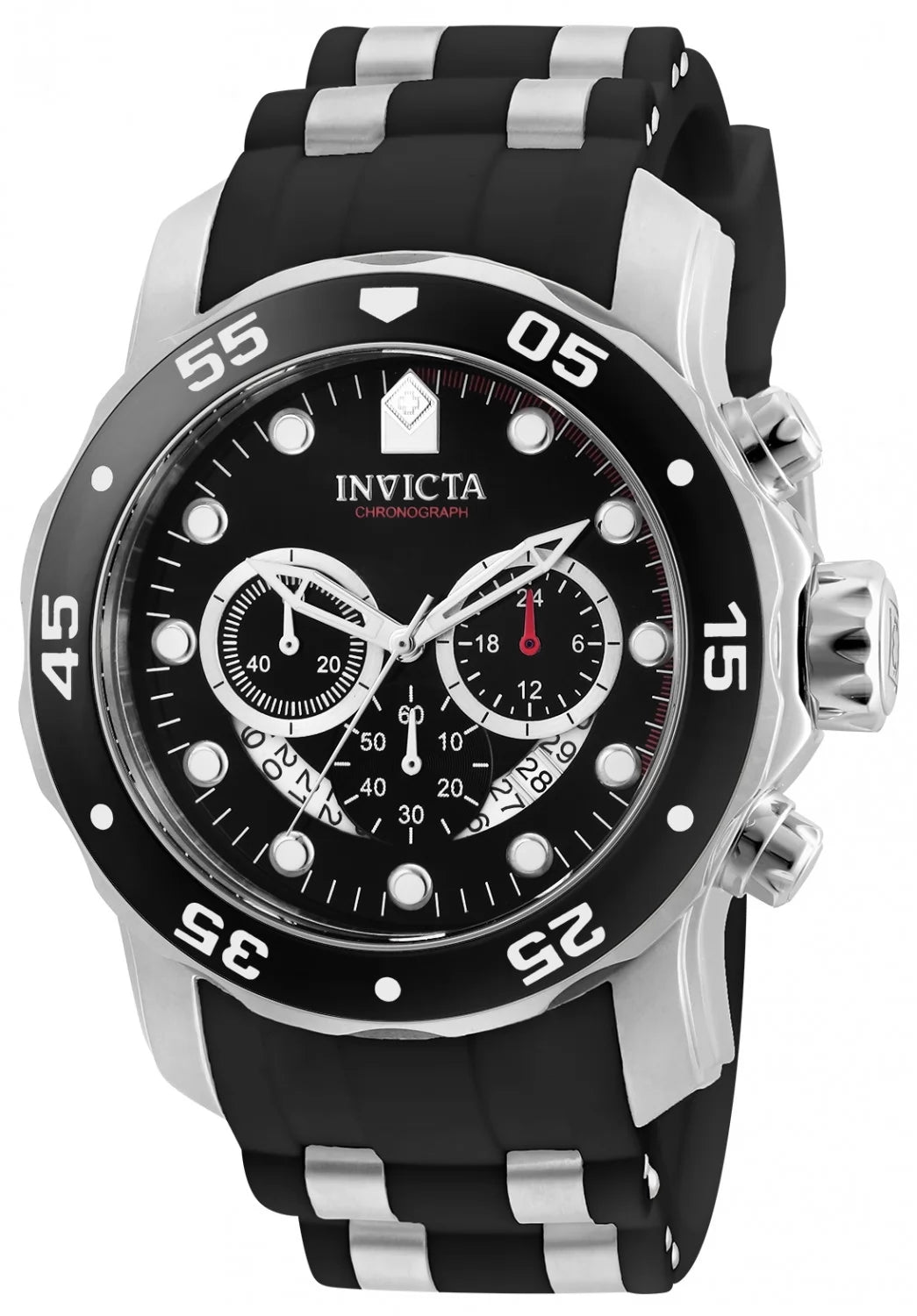 Invicta Men's 6977 Pro Diver Quartz Chronograph Black Dial Watch
