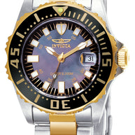 Invicta Women's 2960 Pro Diver Quartz 3 Hand Black Dial Watch