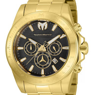 Technomarine Men's TM-220131 Manta Quartz Chronograph Black Dial Watch