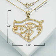Gold Chinese Yin & Yang Tai Chi with Diamonds Pendant Necklace (Available in Yellow/Rose/White) (Copy)