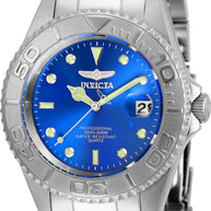 Invicta Men's 29938 Pro Diver Quartz 3 Hand Blue Dial Watch