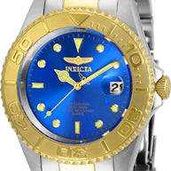 Invicta Men's 29942 Pro Diver Quartz 3 Hand Blue Dial Watch