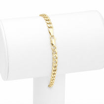 14K Yellow Gold Curb Cuban Chain