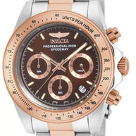 Invicta Men's 17029 Speedway Quartz Chronograph Brown Dial Watch